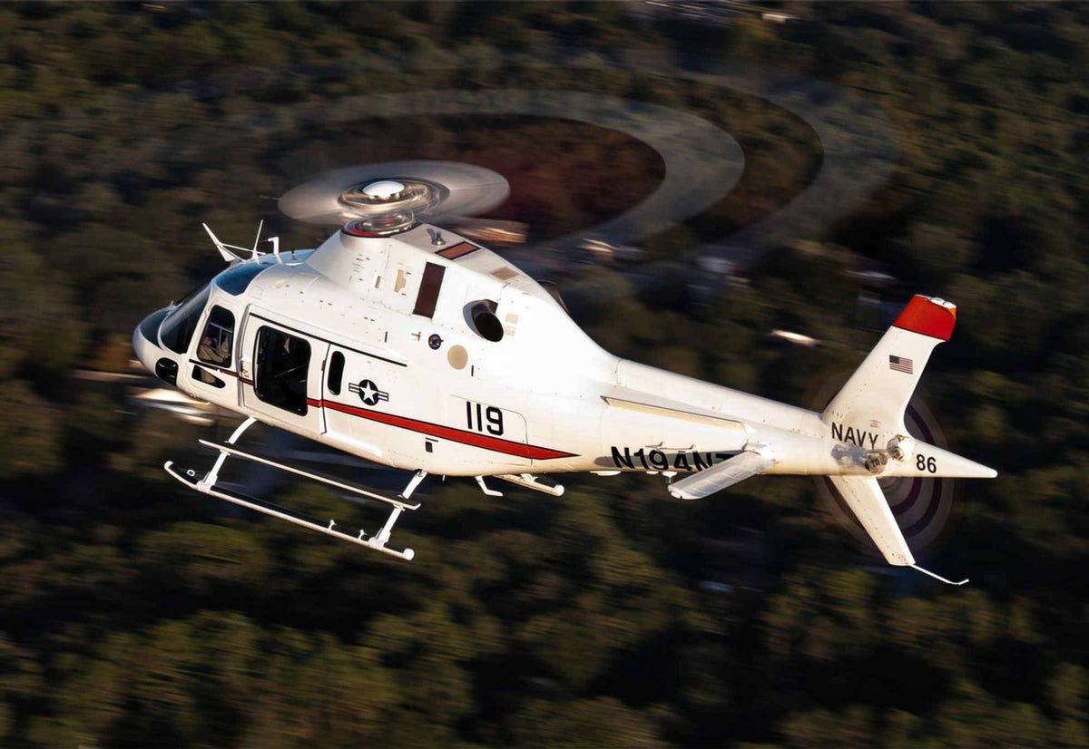 Leonardo Th73 Navy Trainer Helicopter Usa A4 Photo Print