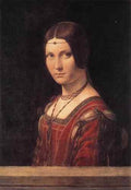 Leonardo da Vinci La belle Ferroniere Leonardo da Vinci  A4 Photo Print