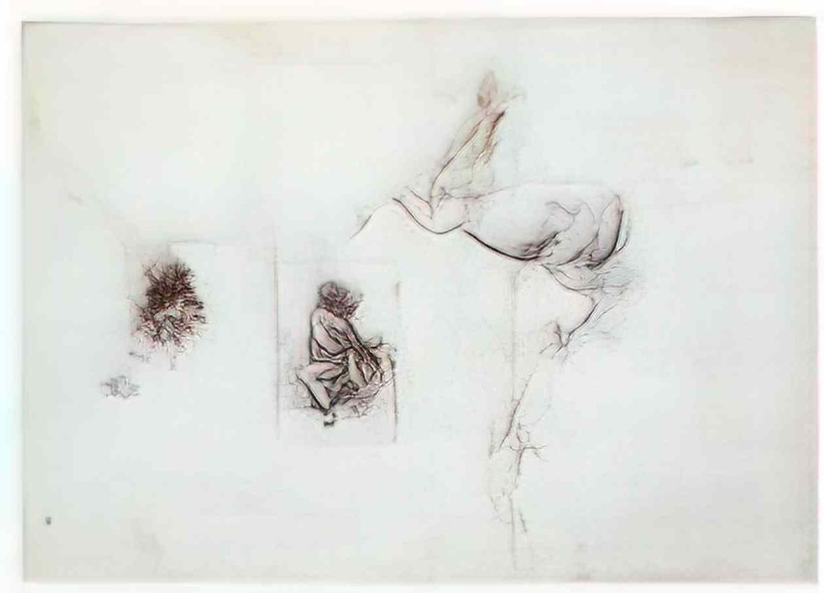 Leon Bakst narcisse the nymph echo 1911 Art A4 Photo Print