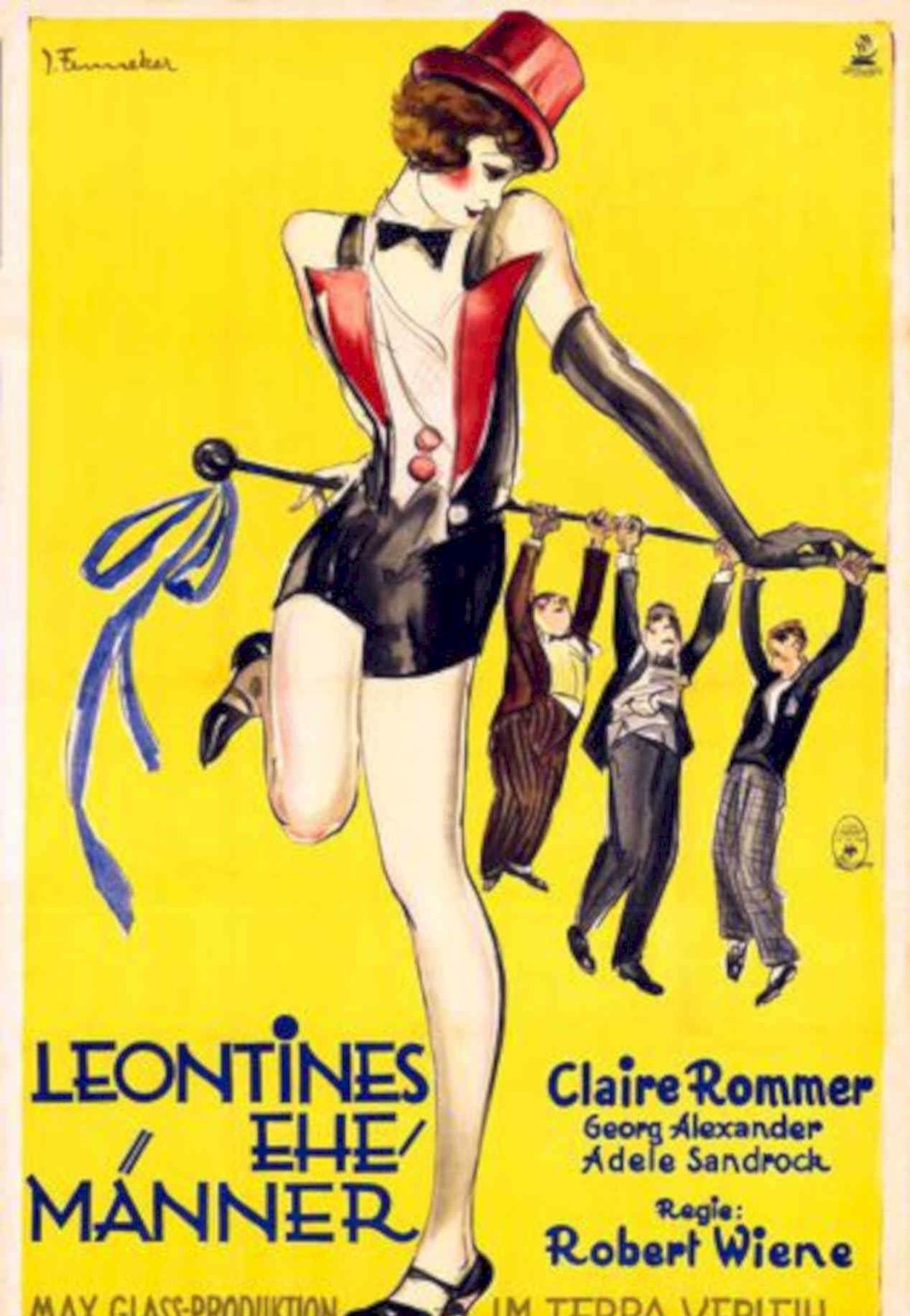 Leontines Ehe Dancer Vintage Retro Advert Poster A4 Photo Print