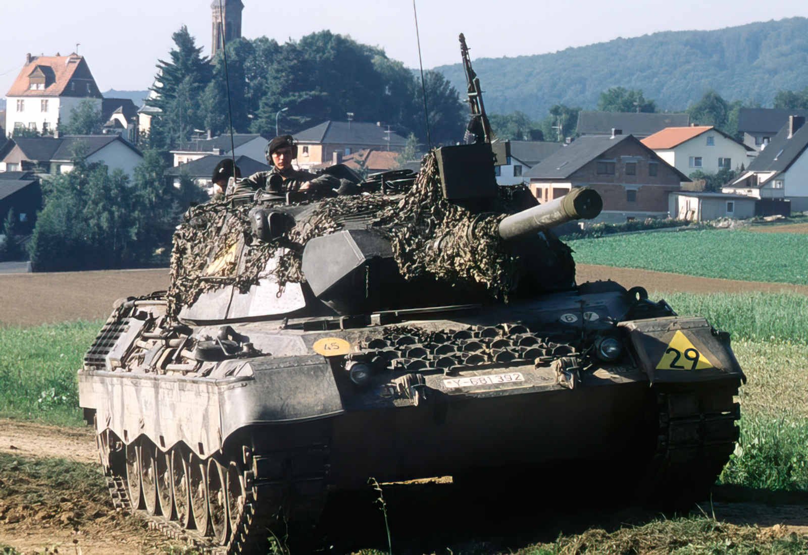 Leopard 1 Mbt 10 A4 Photo Print