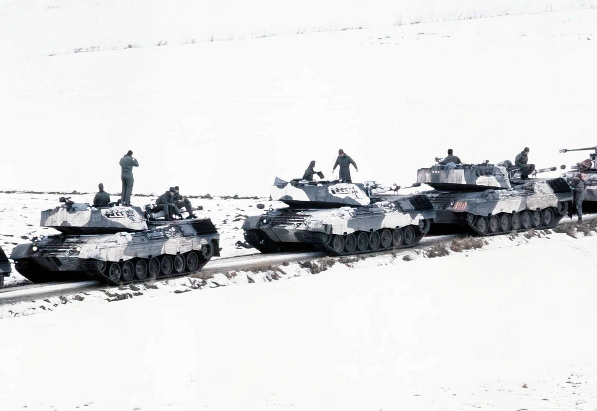 Leopard 1 Mbt 8 A4 Photo Print