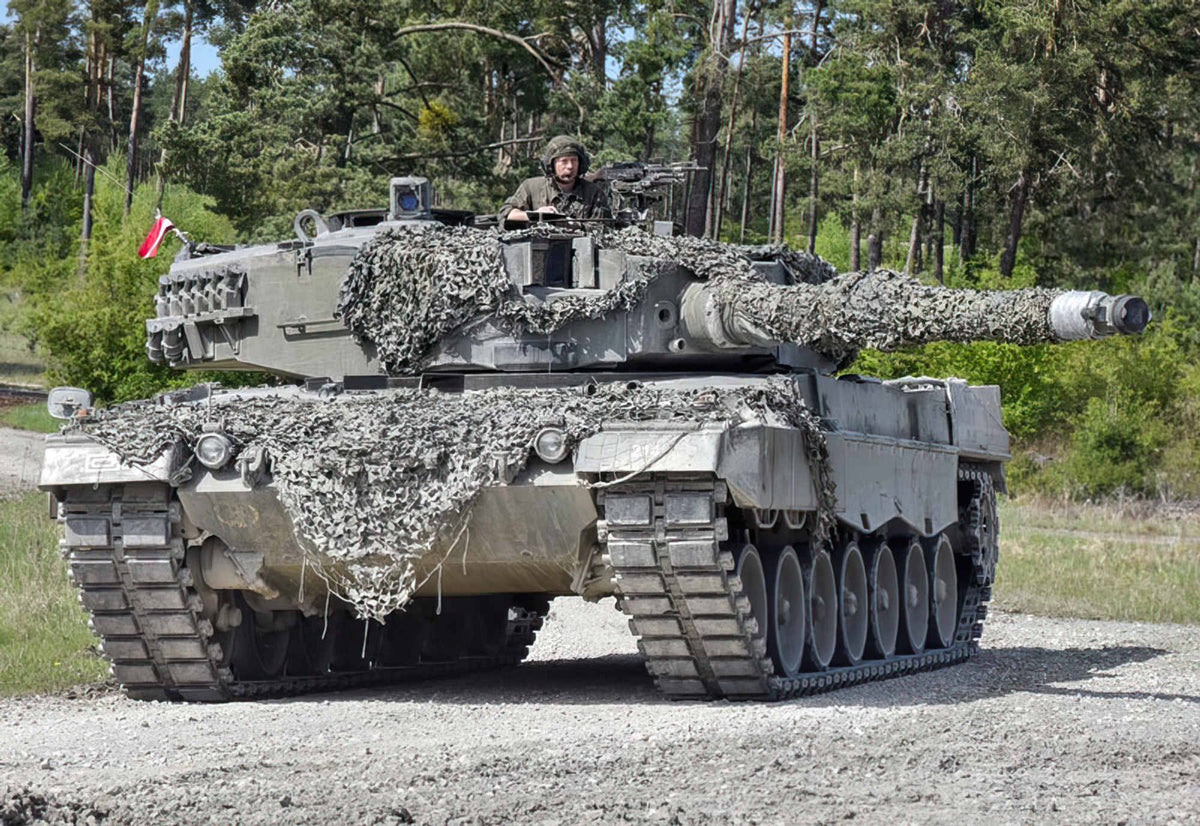 Leopard 2 Main Battle Tank Germany A4 Photo Print