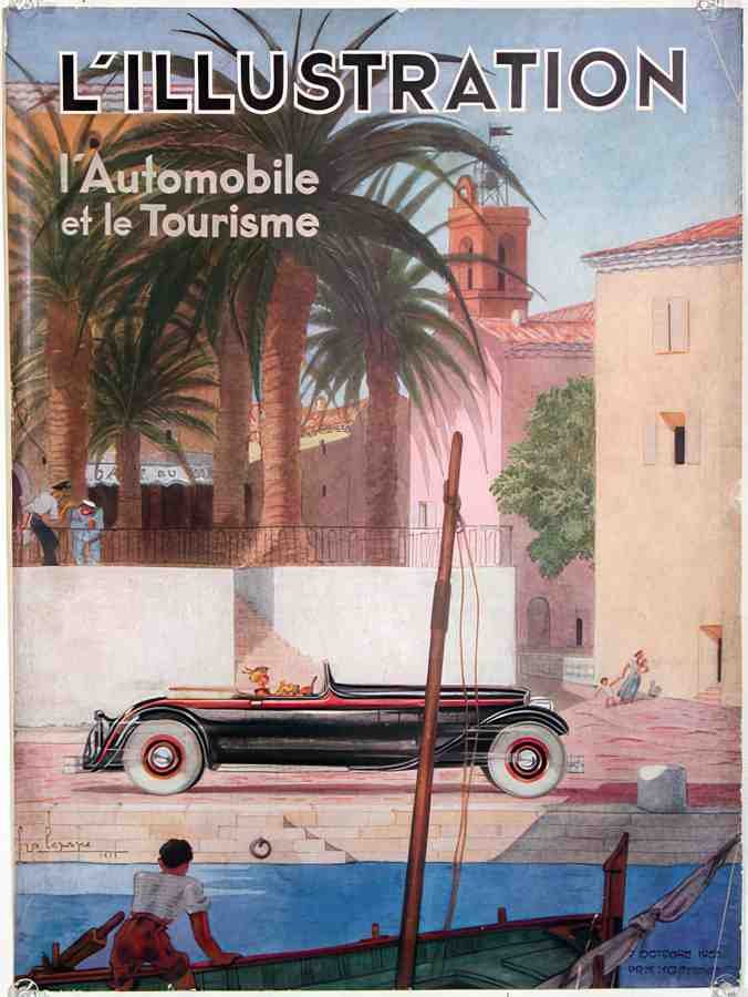 LepapeIllustration Vintage Advert A4 Photo Print