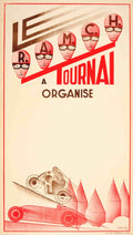 Leramtournai Racingposter Vintage Retro Advert Poster A4 Photo Print
