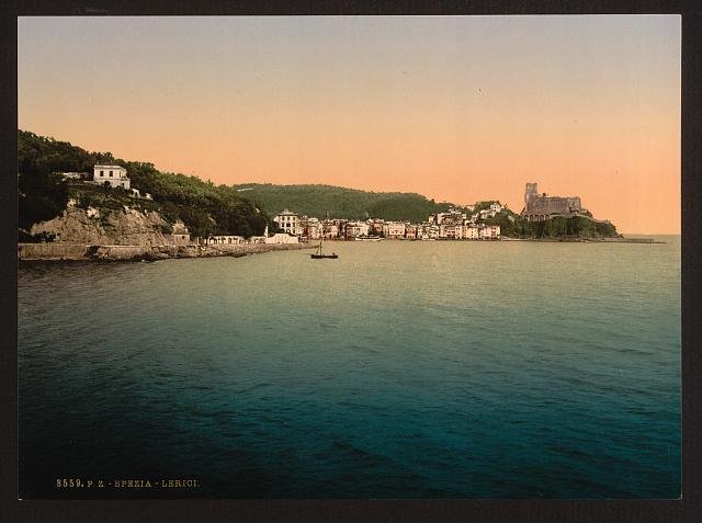 Lerici Spezia Vintage A4 Photo Print