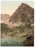 Lermoos the Drachensee Tyrol Vintage A4 Photo Print