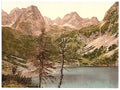 Lermoos the Seebensee Tyrol Vintage A4 Photo Print