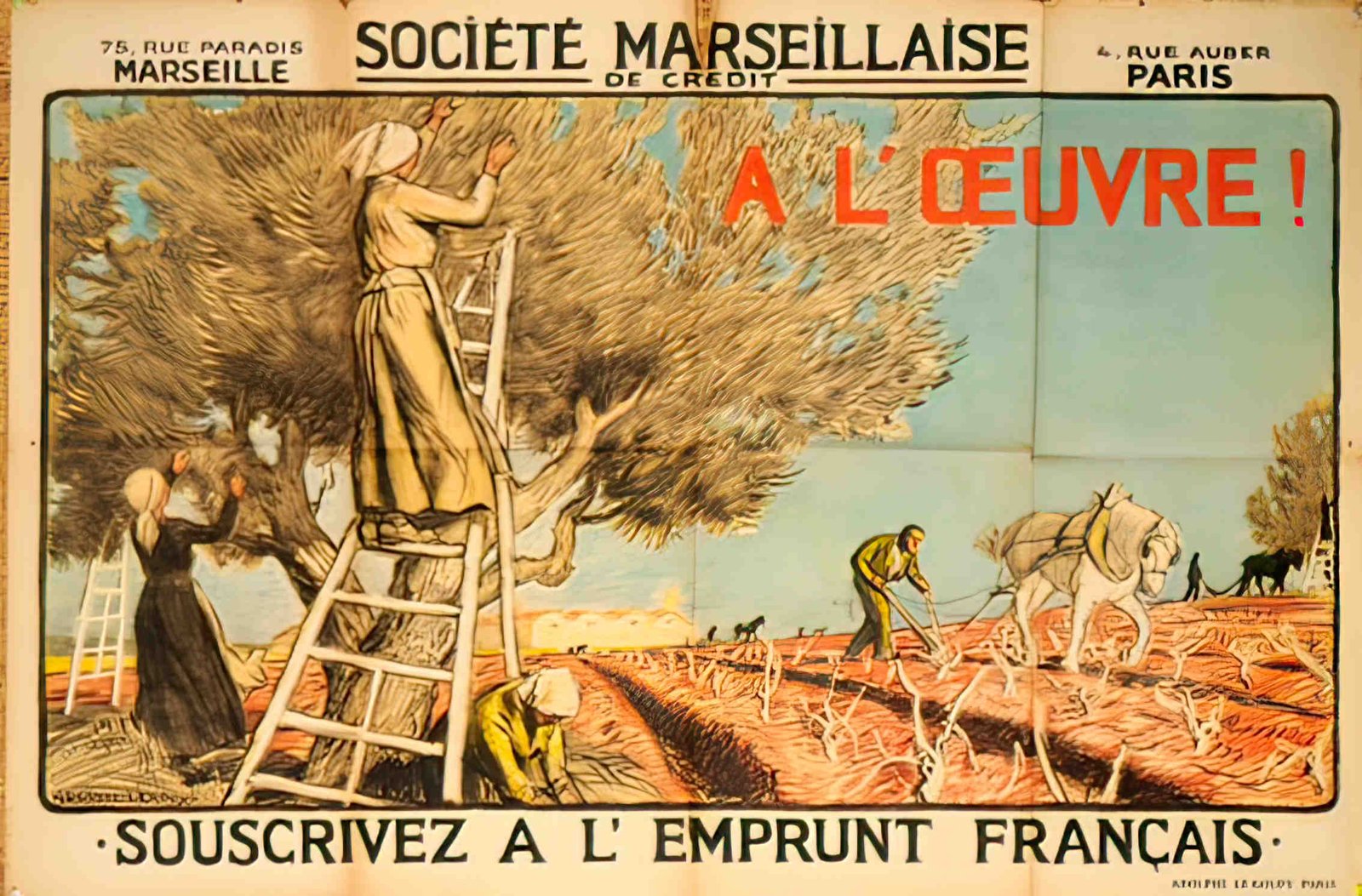 LerouxMarseillais Advert A4 Photo Print