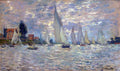 Les Barques Monet A4 Photo Print