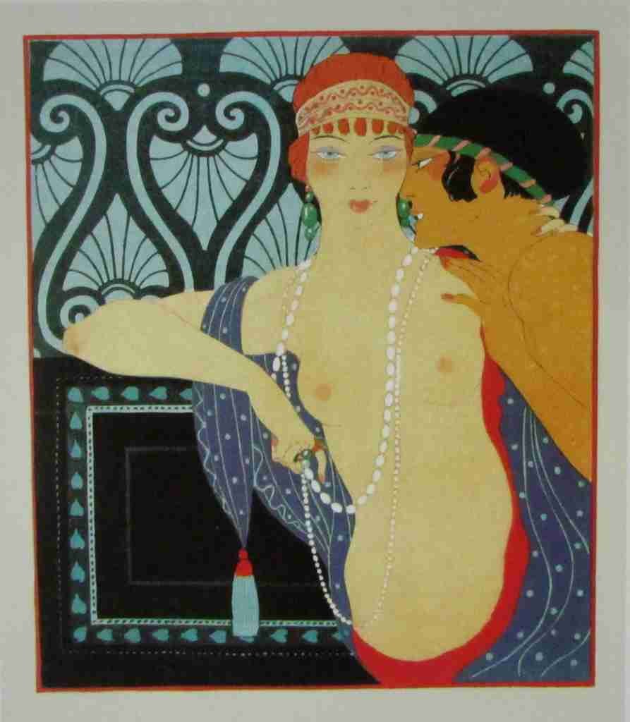 Les Chansons De Bilitis George Barbier 03 A4 Photo Print