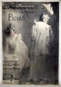 Les Crinoline Privas Vintage Retro Advert Poster A4 Photo Print