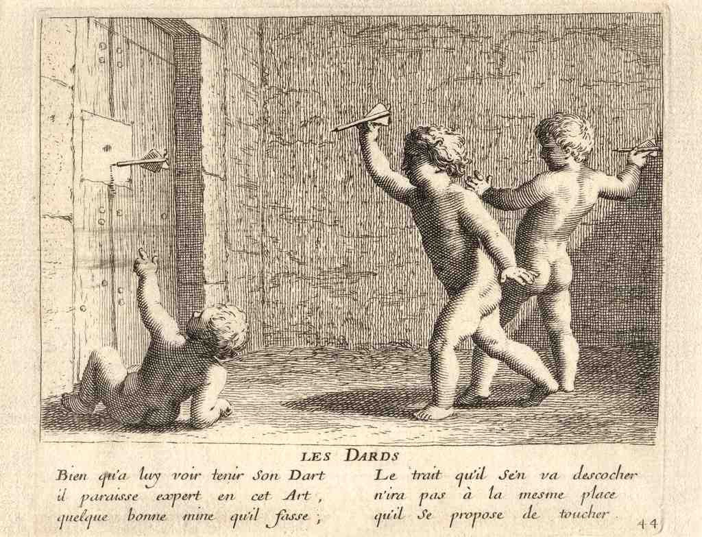Les Dards 17thc Vintage A4 Photo Print
