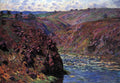 Les Eaux Semblantes In The Sunlight Monet A4 Photo Print