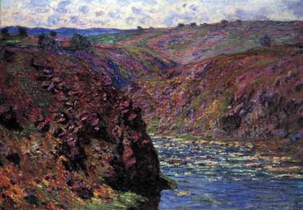 Les Eaux Semblantes in the sunlight by Monet A4 Photo Print