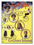 Les Fluher Circus Poster 1910 Vintage Retro Advert Poster A4 Photo Print