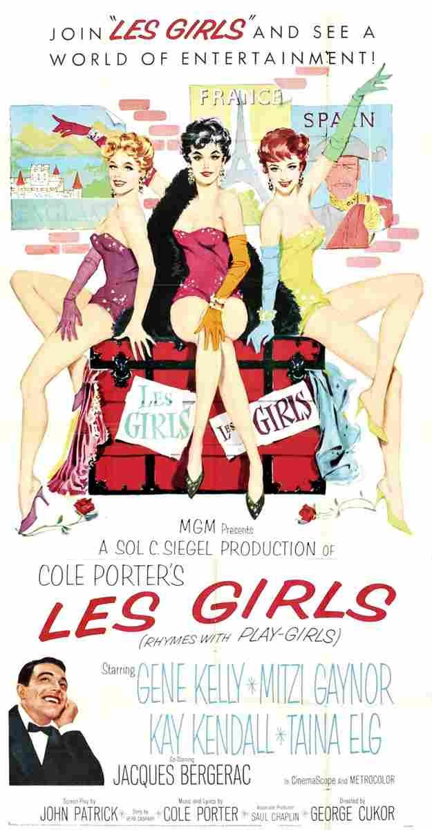 Les Girls 03  film star poster A4 Photo Print