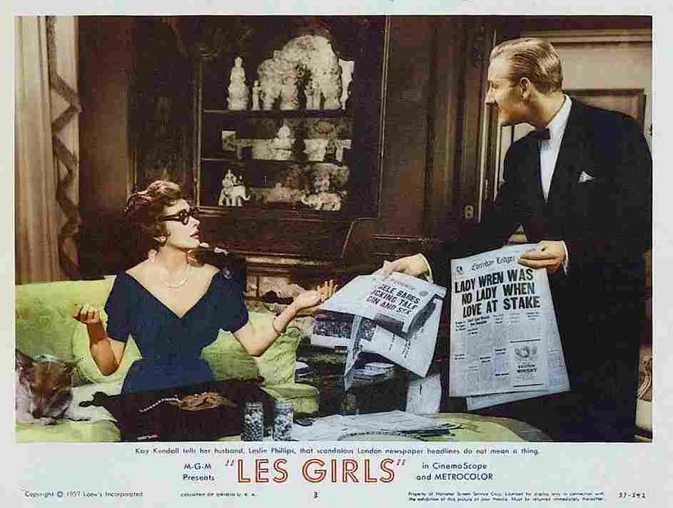 Les Girls 08  film star poster A4 Photo Print