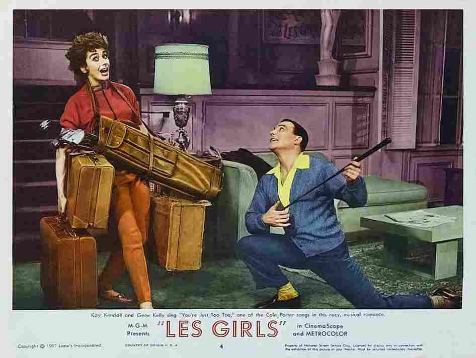 Les Girls 09  film star poster A4 Photo Print