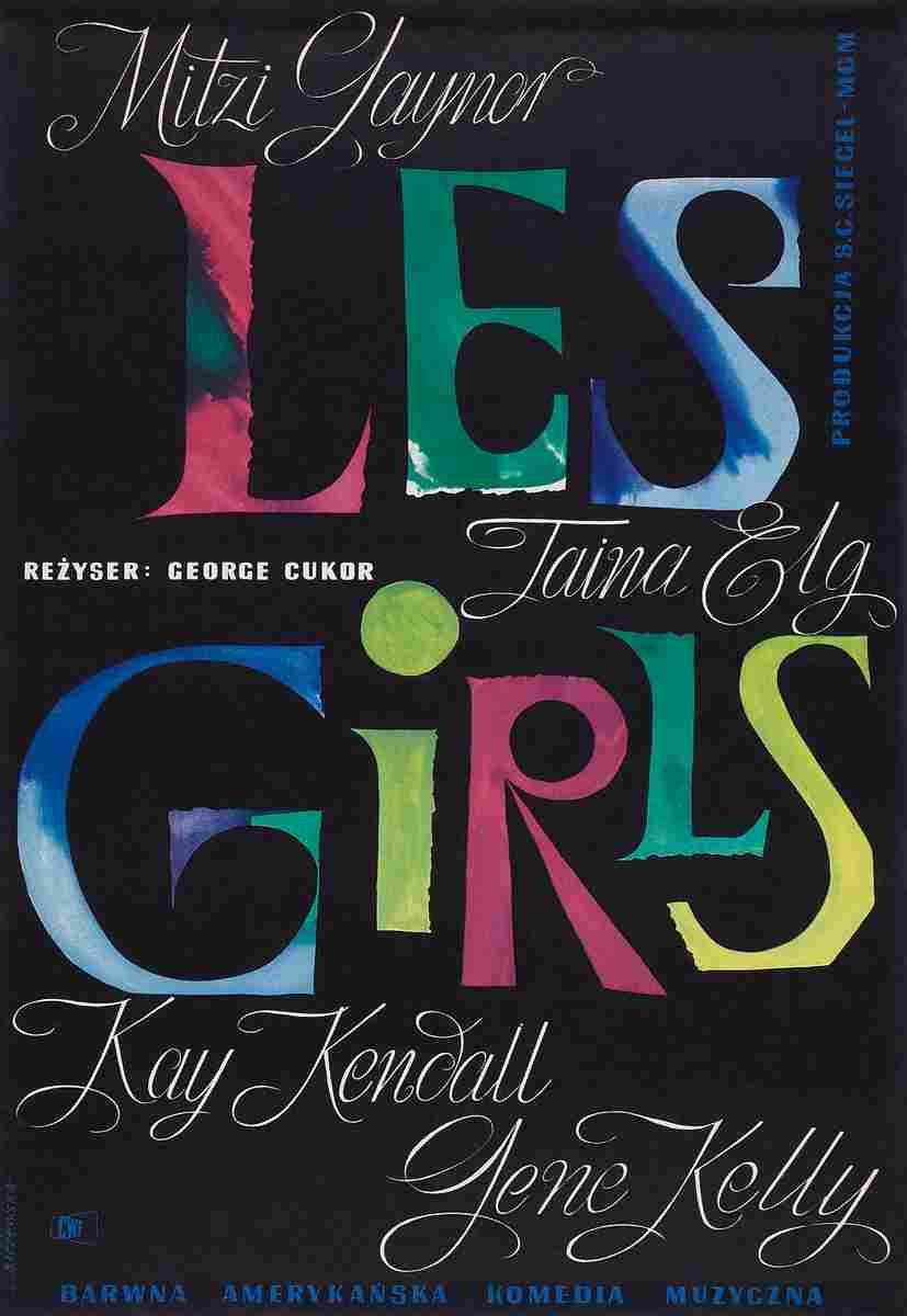 Les Girls 21  film star poster A4 Photo Print
