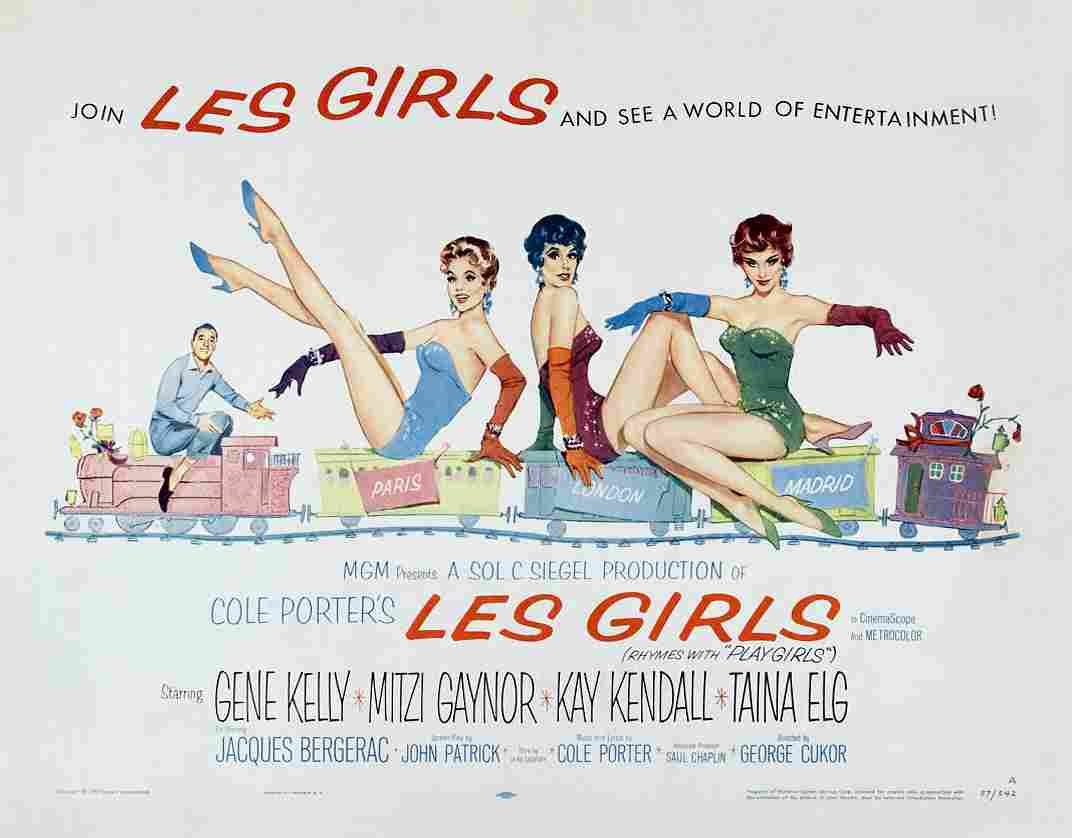 Les Girls 22  film star poster A4 Photo Print