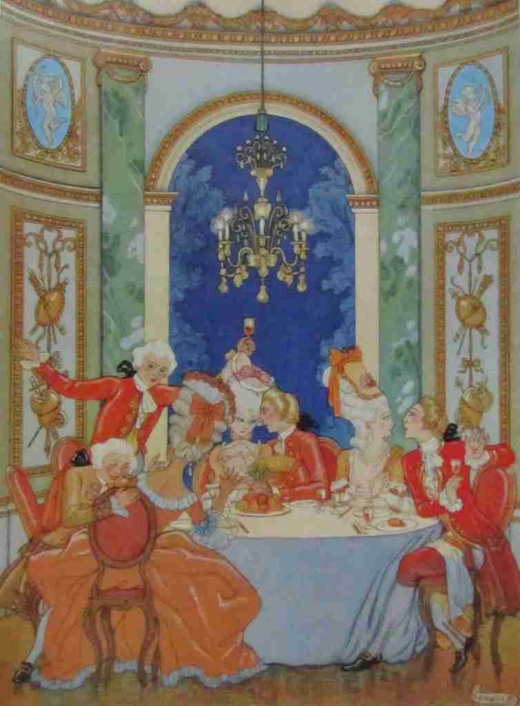 Les Liaisons Dangereuses 30 George Barbier A4 Photo Print