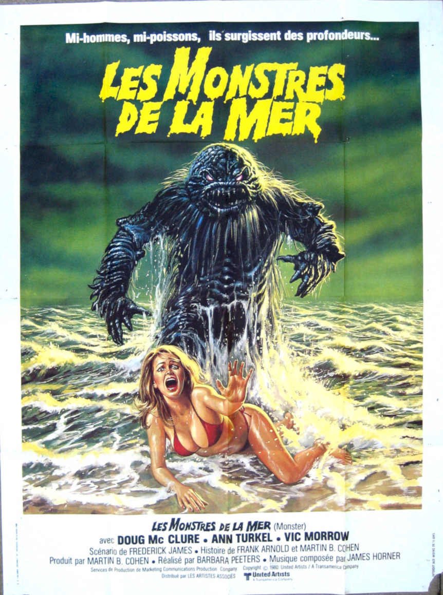 Les Monstres De Vintage Retro Advert Poster A4 Photo Print