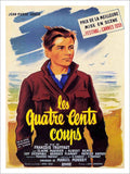 Les Quatres Cents Coups 400 Blows Francois Truffaut French Vintage Retro Advert