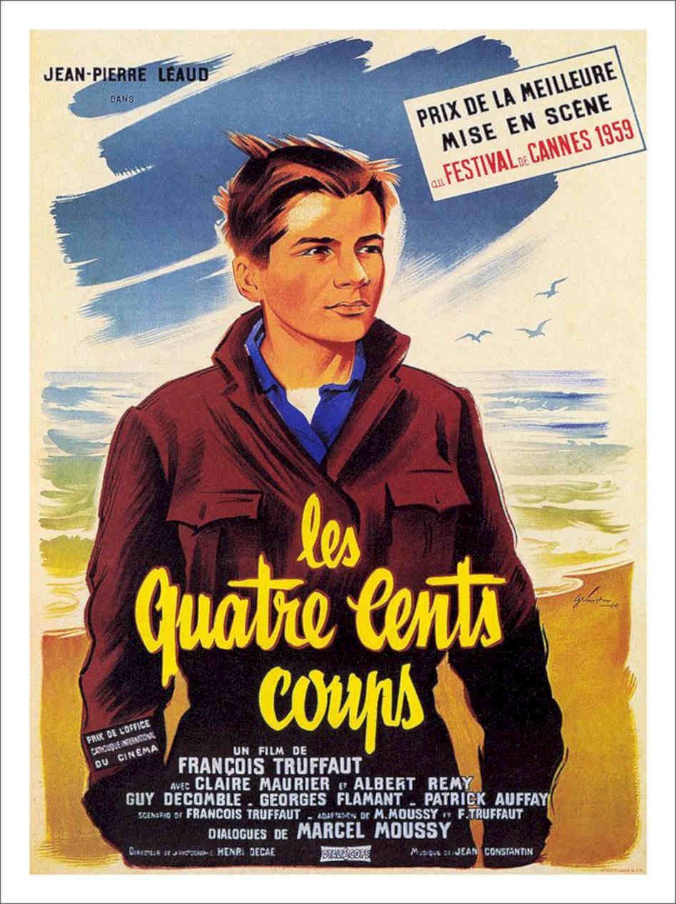Les Quatres Cents Coups 400 Blows Francois Truffaut French Vintage Retro Advert