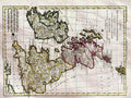 Les Royaumes Dangleterre Decosse Et Direlande 1780 Vintage A4 Photo Print