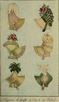 Les elegances de la toilette 1911 French hats 1 1814 A4 Photo Print