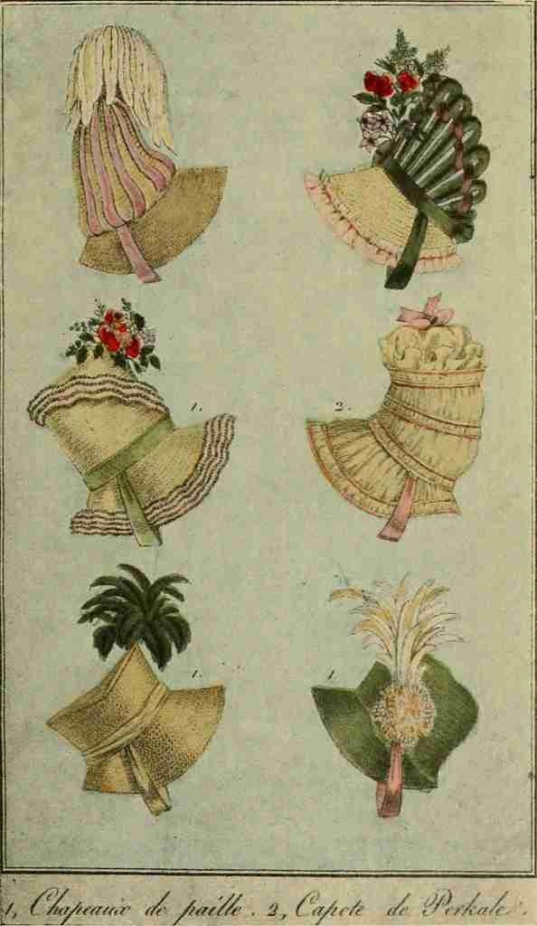 Les elegances de la toilette 1911 French hats 1 1814 A4 Photo Print