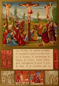 Les evangiles des dimanches et fetes de lannee 1864 Crucifixion French A4 Photo Print