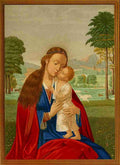 Les evangiles des dimanches et fetes de lannee 1864 Madonna & child A4 Photo Print