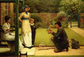 Leslie George Dunlop The Goldfish Seller A4 Photo Print