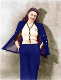 Leslie Joan 2C film star poster A4 Photo Print