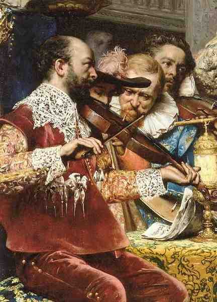 Lesrel Adolphe Alexandre Baptism Of The Conde Detail A4 Photo Print