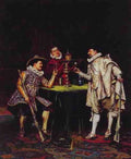 Lesrel Adolphe Alexandre The Toast A4 Photo Print