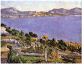 Lestaquevuedugolfedemarseille1878 Cezanne A4 Photo Print