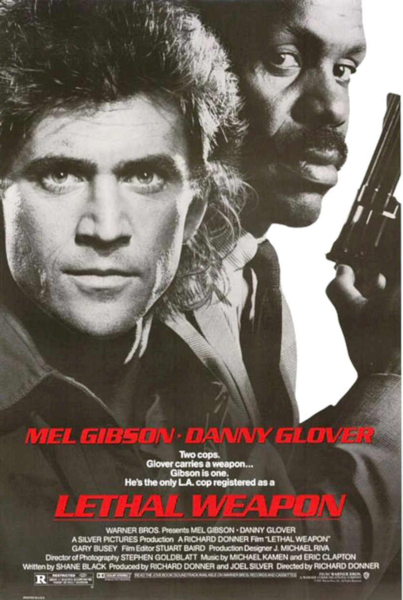 Lethal Weapon Gibson Vintage Retro Advert Poster A4 Photo Print