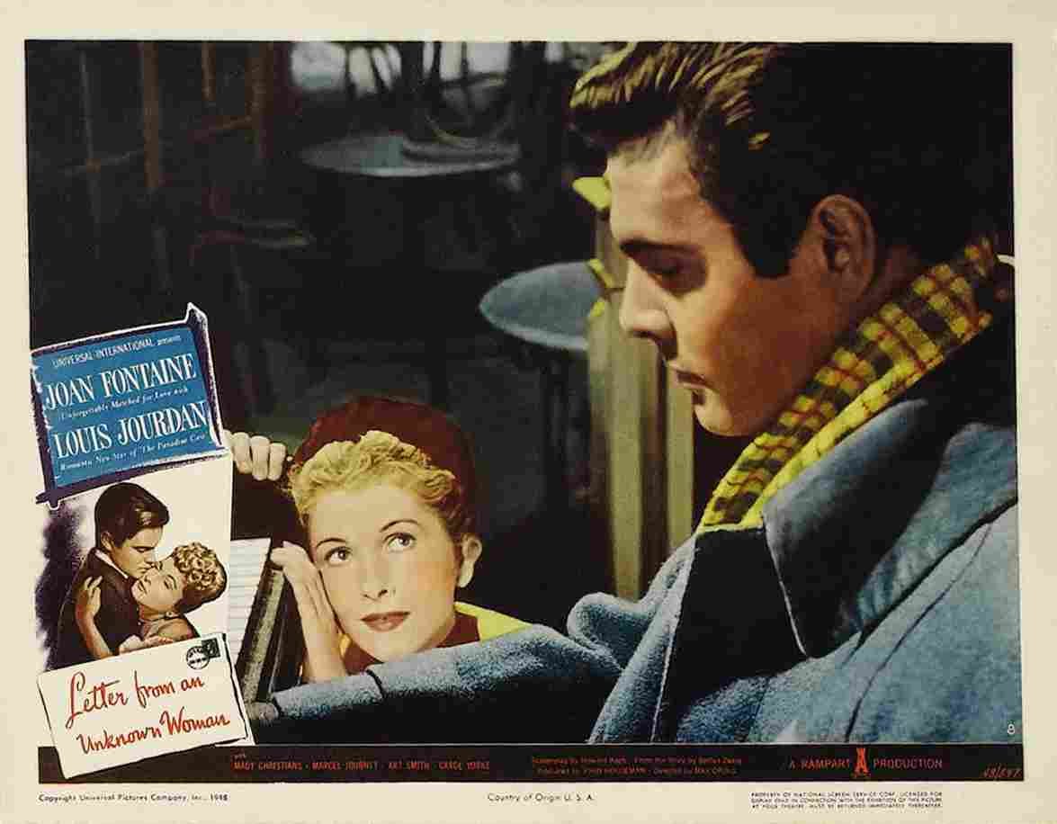 Letter From an Unknown Woman 03  film star poster A4 Photo Print