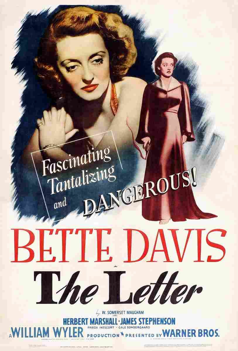 Letter The 1940 01  film star poster A4 Photo Print