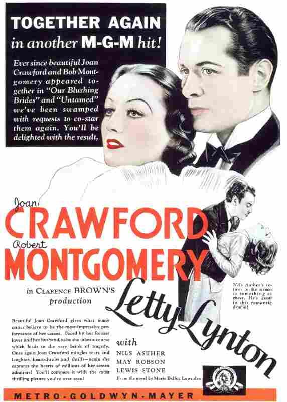Letty Lynton 02  film star poster A4 Photo Print