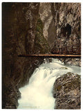 Leutaschklamm II Upper Bavaria Vintage A4 Photo Print