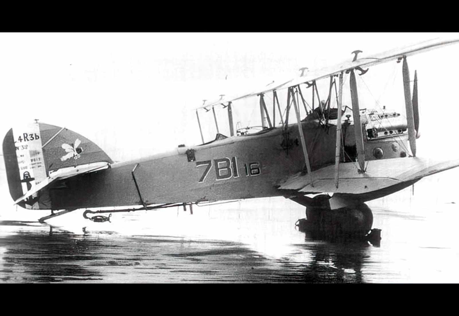 Levasseur Pl4 Navy Reconnaissance Biplane France A4 Photo Print