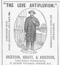 Leve Antipluvium Suit Vintage Retro Advert Poster A4 Photo Print