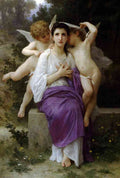 Leveil Du Coeur Bouguereau A4 Photo Print