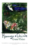 Leverger Chagall Advert A4 Photo Print