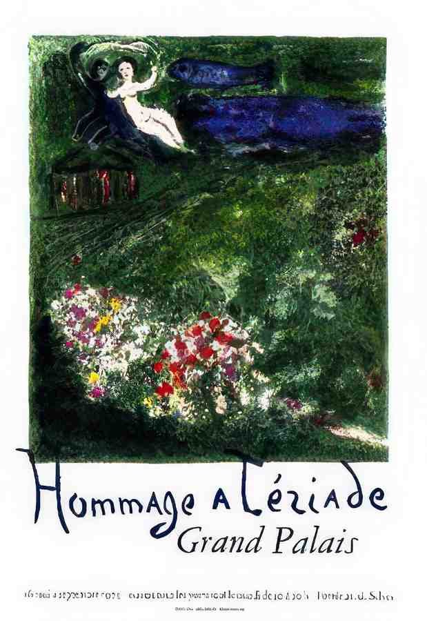 Leverger Chagall Vintage Advert A4 Photo Print