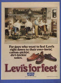 Levi Boots 1960s Vintage Retro Advert Ads A4 Photo Print